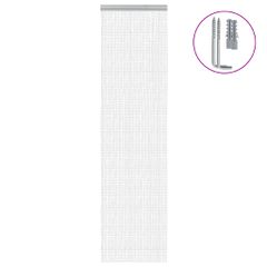 vidaXL Σήτα Πόρτας Αλυσιδωτή 56x202 εκ. από Αλουμίνιο