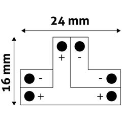 Avide LED Ταινία 12V 2835 T Σύνδεσης-thumb-1