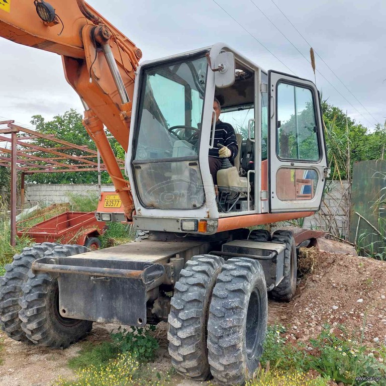 Εκσκαφέας Με Λάστιχα Hitachi 1996 Fiat hitachi