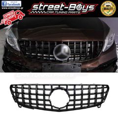 ΜΑΣΚΑ [A45 GT-R TYPE] *BLACK* ΓΡΙΛΙΑ MERCEDES BENZ W176 FACELIFT | Street Boys - Car Tuning Shop |