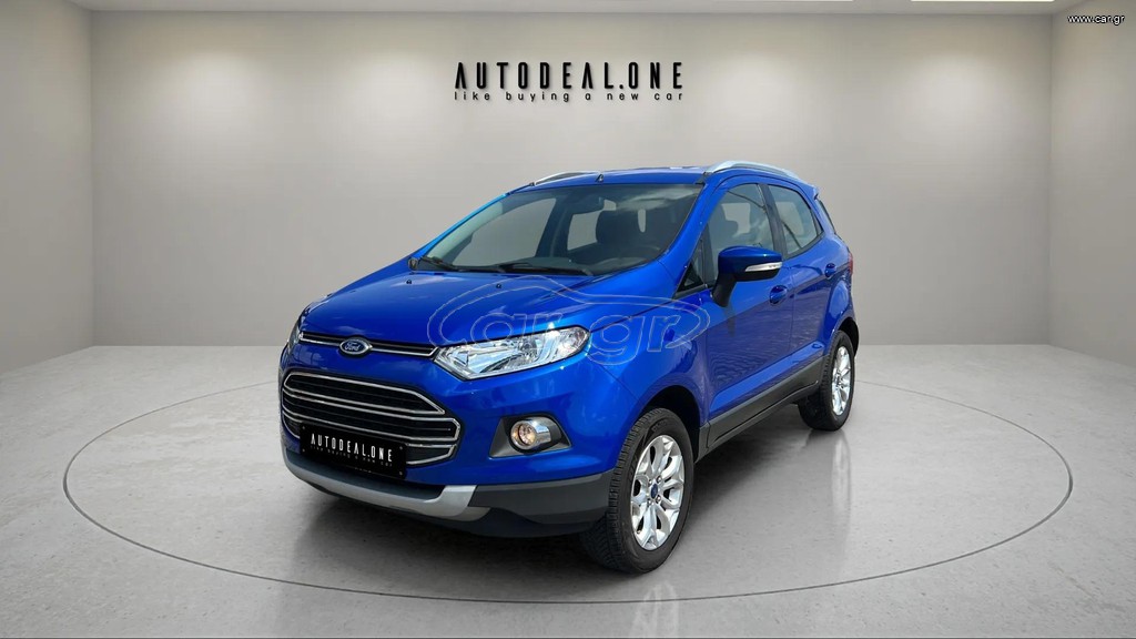 Ford EcoSport 2015 998cc 125hp-ECOBOOST-ΜΕ ΓΡΑΜΜΑΤΙΑ ΜΕΤΑΞΥ ΜΑΣ!!