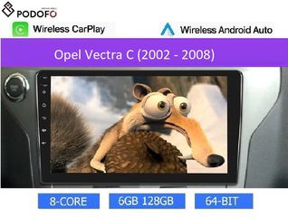 Opel Vectra C (2002 - 2008) Οθόνη 9" Android 13 | 6GB RAM +128GB ROM | Ασύρματο CarPlay & Aσύρματο Android Auto | GPS, WiFi, DSP