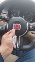 Έμβλημα honda για το τιμόνι-thumb-1