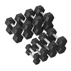 Tunturi Platinum Σετ Εξάγωνων Αλτήρων από Λάστιχο 2,5-20kg