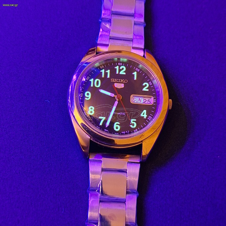 SEIKO 5 7S26B SS AUTOMATIC 21J WATCH.