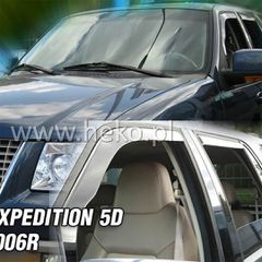 Heko ΑΝΕΜΟΘΡΑΥΣΤΕΣ ΓΙΑ FORD EXPEDITION 5D 2003-2006 ΖΕΥΓΑΡΙ ΑΠΟ ΕΥΚΑΜΠΤΟ ΦΙΜΕ ΠΛΑΣΤΙΚΟ HEKO - 2 ΤΕΜ.