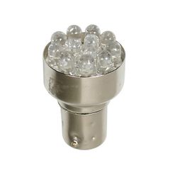 Lampa ΛΑΜΠΑΚΙ 12LED BAY15d 24V ΛΕΥΚΟ