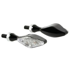 Lampa ΦΛΑΣ ΜΗΧΑΝΗΣ STORM 12V LED (70x20 mm) ΜΑΥΡΟ -2 ΤΕΜ.