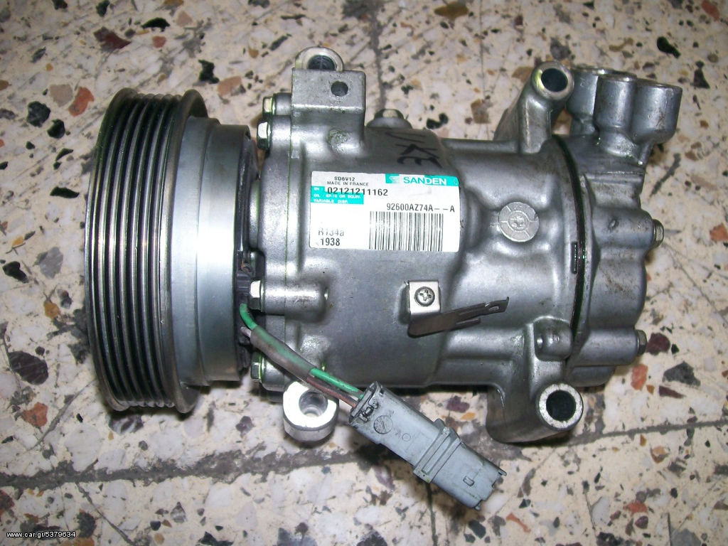 ΚΟΜΠΡΕΣΕΡ A/C NISSAN JUKE 1.5 DIESEL ΚΑΙ 1.6 ΒΕΝΖΙΝΗΣ