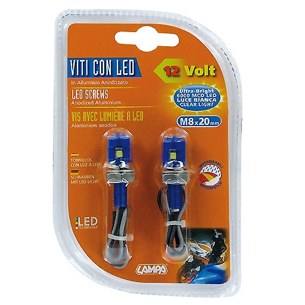 Lampa ΒΙΔΕΣ ΜΕ LED/12V 6000 MCD