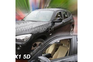 Heko ΑΝΕΜΟΘΡΑΥΣΤΕΣ ΓΙΑ BMW X1 E84 5D 2009-2016 ΖΕΥΓΑΡΙ ΑΠΟ ΕΥΚΑΜΠΤΟ ΦΙΜΕ ΠΛΑΣΤΙΚΟ HEKO - 2 ΤΕΜ.