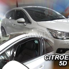 Heko ΑΝΕΜΟΘΡΑΥΣΤΕΣ ΓΙΑ CITROEN DS4 5D 2011-2018 ΖΕΥΓΑΡΙ ΑΠΟ ΕΥΚΑΜΠΤΟ ΦΙΜΕ ΠΛΑΣΤΙΚΟ HEKO - 2 ΤΕΜ.