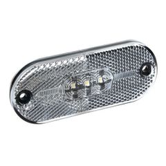 Lampa ΦΩΣ ΟΓΚΟΥ ΦΟΡΤΗΓΟΥ 24V 5LED 108x44mm ΛΕΥΚΟ ΑΔΙΑΒΡΟΧΟ LAMPA -1ΤΕΜ.