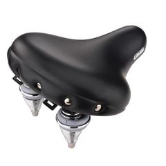 Lampa Σέλα ποδηλάτου με διπλά ελατήρια (280x245mm/1220gr) μαύρη Relax City S-7 Selle/Saddles Specialist
