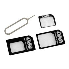 Lampa ΣΕΤ ΑΝΤΑΠΤΟΡΕΣ 3ΤΕΜ. UNIVERSAL ΓΙΑ ΚΑΡΤΕΣ SIM
