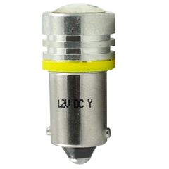 M-Tech T4W 12V 1W BA9s (ΜΙΝΙΟΝ) LED 1xHP ΚΙΤΡΙΝΟ 1ΤΕΜ.