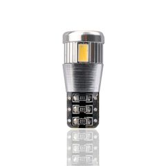 M-Tech T10 W5W 12V W2,1x9,5d LED 6xSMD5730 ΛΕΥΚΟ (ΚΑΡΦΩΤΟ CAN-BUS) 1ΤΕΜ. M-TECH