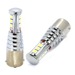 M-Tech P21W 12V BA15s LED 9x3030chip PREMIUM LG ΛΕΥΚΟ (ΜΟΝΟΠΟΛΙΚΟ) 1ΤΕΜ.