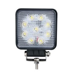 M-Tech ΠΡΟΒΟΛΕΑΣ EPISTAR 10-30V 27W 2025lm CREE LED ΤΕΤΡΑΓΩΝΟΣ 128x110x58mm