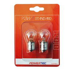 M-Tech P21W 12V 21W BA15s ΜΟΝΟΠΟΛΙΚΟ POWERTEC STANDARD ΑΛΟΓΟΝΟΥ 2ΤΕΜ.