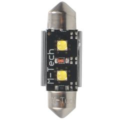 M-Tech C5W SV8.5 CANBUS 12V 3,2W 420lm 41mm 2xHP LED OSRAM OPTO ΛΕΥΚΟ BLISTER 2ΤΕΜ.