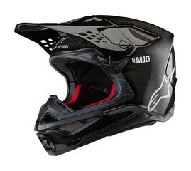 Κράνος Μηχανής Off Road Alpinestars  Supertech M10 Solid Helmet Μαύρο Gloss