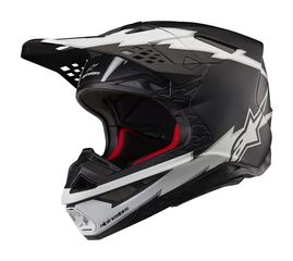 Κράνος Μηχανής Off Road Alpinestars  Supertech M10 Ampress Helmet Μαύρο/Ματ Άσπρο