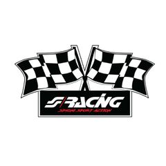 ΑΥΤΟΚΟΛΛΗΤΟ ''FLAG'' 100x50mm ​SIMONI RACING - 1 TEM.