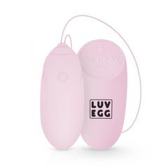 LUV Vibrating Egg Remote Control 10m Pink-thumb-2
