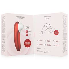 Womanizer Pro Vibrant Clitoral Stimulator Air Technology Burgundy