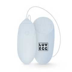 LUV Vibrating Egg Remote Control 10m Blue-thumb-9
