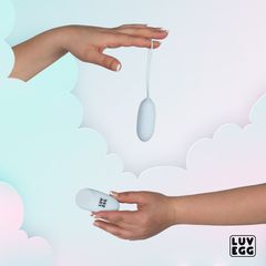 LUV Vibrating Egg Remote Control 10m Blue-thumb-6