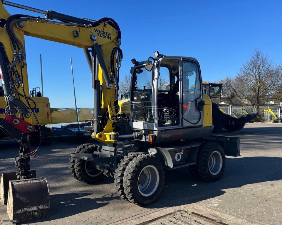 Εκσκαφέας Με Λάστιχα Wacker 2021 EW 100