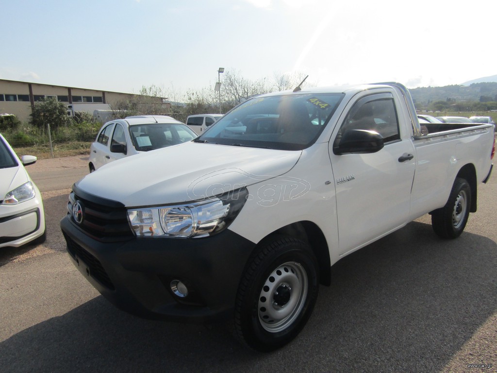 Pickup - Αγροτικό Toyota 2019 HILUX ΕΛΛΗΝΙΚΟ DIESEL 4X4 ΤΕΛΙΚΗ ΤΙΜΗ ΠΑΡΑΔΟΣΗ ΚΑΙ ΣΤΟΝ ΠΕΙΡ
