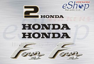 Αυτοκόλλητα σετ για Honda BF 2 Hp έκδοση 2000 2006