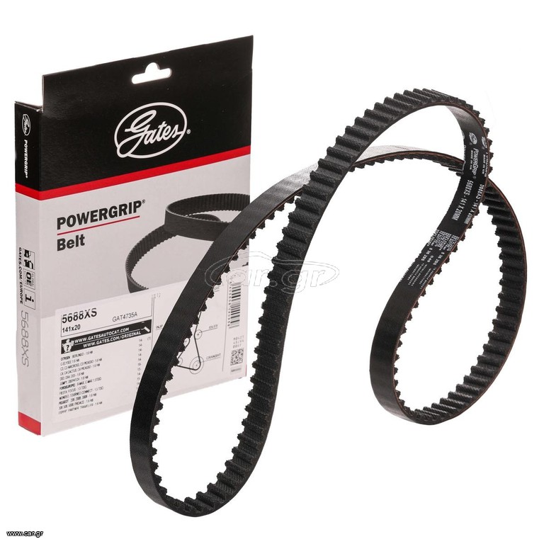 Iμάντας χρονισμού Gates Powergrip για Toyota 4A-GE 20v Blacktop