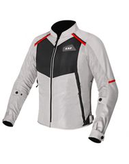 LS2 Breeze Lady Jacket Grey Black Red