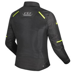 LS2 Breeze Lady Jacket Black Yellow-thumb-1