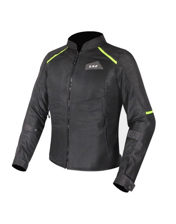 LS2 Breeze Lady Jacket Black Yellow