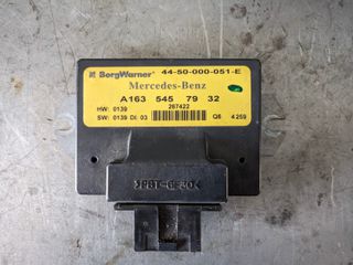 Μονάδα Ελέγχου Διαφορικού BorgWarner MERCEDES-BENZ  ML270  W163  με κωδικούς  A163 545 79 32 ,  44-50-000-051-E ,  267422 ,  HW: 0139 , SW: 0139 , Di: 03 ,  Q6 , 4 259