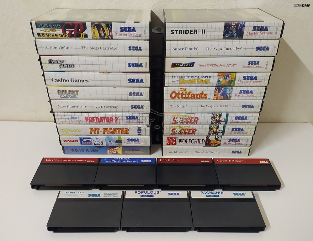 SEGA Master System Παιχνίδια