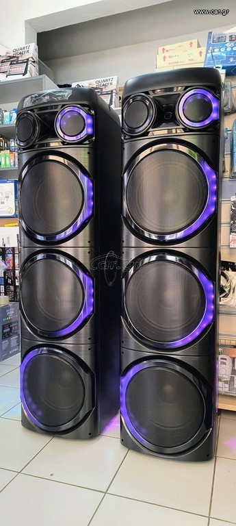 ηχεια καινουρια σετ 6χ12 ιντσες bluetooth