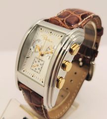 Roberto Cavalli Eson Brown Leather Strap Ρολόι αντρικό R7251955045-61761 Α90226 ΤΙΜΗ 480 ΕΥΡΩ