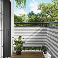 vidaXL Οθόνη Μπαλκονιού 90 x 1000 cm Ύφασμα Όξφορντ Ορθογώνιος