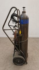 Οξυγόνο ΑΣΕΤΥΛΙΝΗ σετ συγκόλλησης + καρότσι μεταφοράς ΓΕΡΜΑΝΙΚΟΥ ΣΤΡΑΤΟΥ