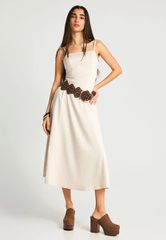Funky Buddha Γυναικείο Μίντι Φόρεμα FBL013-108-13