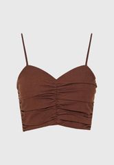 Funky Buddha Γυναικείο Εφαρμοστό Cropped Τοπ FBL013-123-17-thumb-4