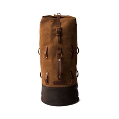 TripMachine, Military duffle bag. Tobacco brown