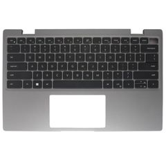 Πληκτρολόγιο - Laptop Keyboard Palmrest για Dell Latitude 3330 2-in-1 0P05WP P05WP 02WWM 002WWM CN-002WWM US Gray ( Κωδ.41544USPALM )