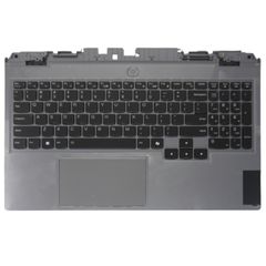 Πληκτρολόγιο - Laptop Keyboard Palmrest για Lenovo Thinkpad LOQ 15IRX10 83JE LOQ 15AHP10 83JG 5CB1S57523 US Backlight Gray ( Κωδ.41545USBLPALM )